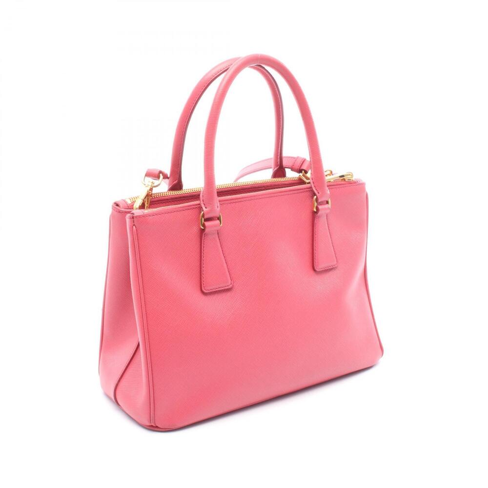 Prada Pink Handbag SAFFIANO Leather Galleria LUX